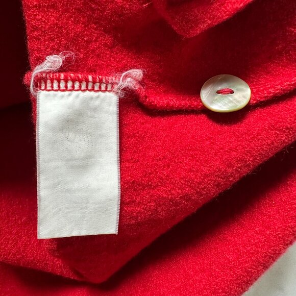 Vintage Geiger 100% Wool Vest Mens 42 Austria 5-Button Melrose Pockets Grandpa - Picture 12 of 16